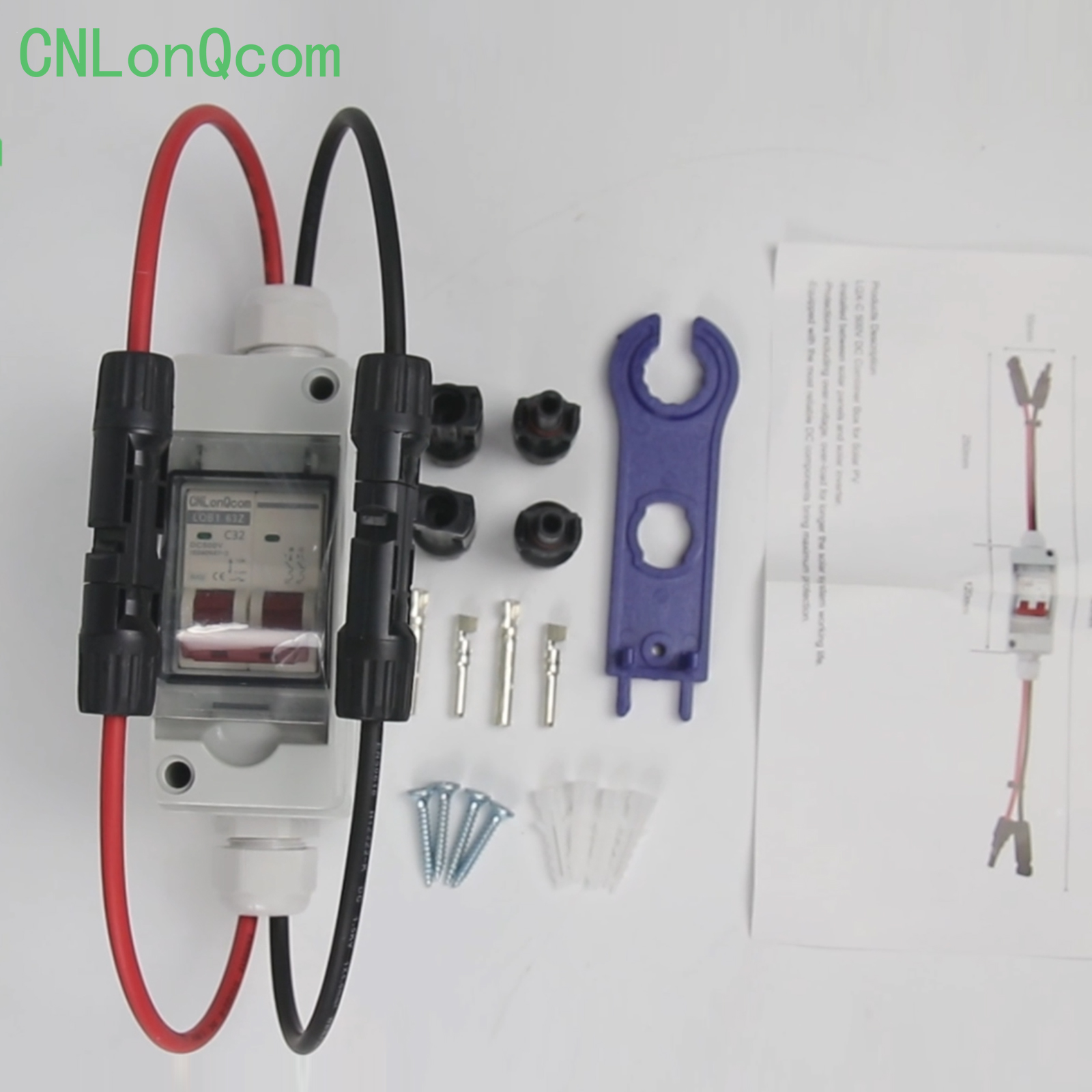 CNLonQcom лансира LQX-C Solar DC Breaker Box