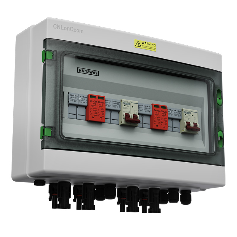 PV Combiner Box 4 во 2 Out DC500V